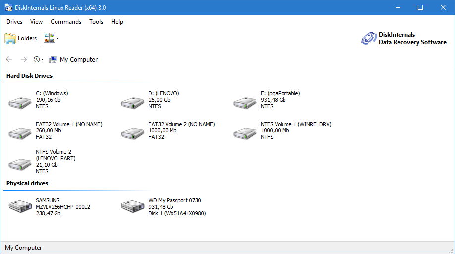 Zugriff auf NAS-Festplatte unter Windows