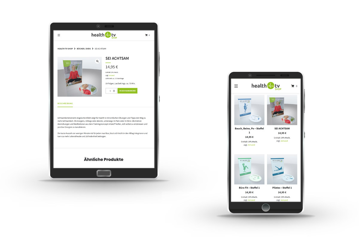 pga IT - Referenz Health TV Shop
