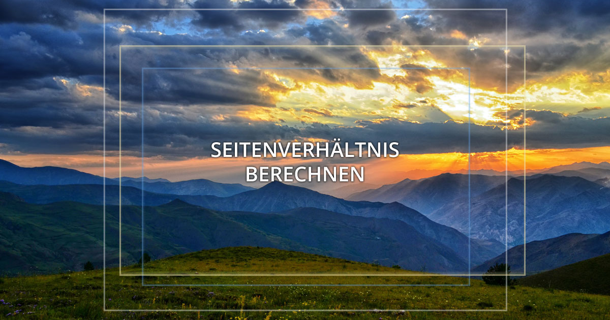 Seitenverhältnis berechnen